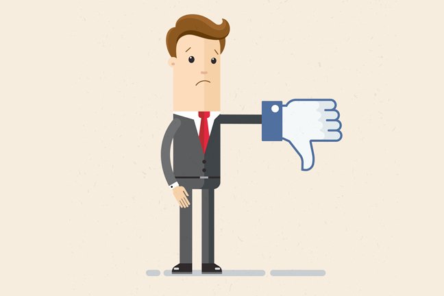o que não fazer no Facebook